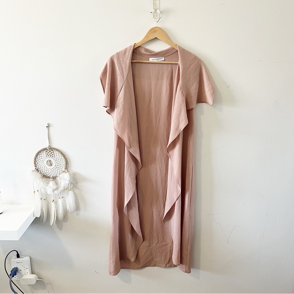Pink Boutique Flutter Sleeve Cardigan